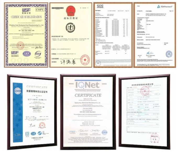 John Crane Mechanical Seal Type 1 Elastomer Bellows Seals John Crane type 1 ختم ميكانيكي لمضخات المياه 3